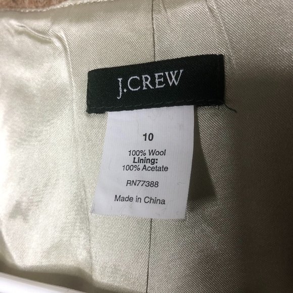 J. Crew Brown Ruffle Jacket - Picture 7 of 7